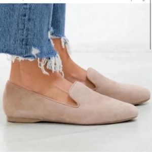 Birdies The Starling - Latte Suede Size 8